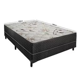 Cama Box Viuva Conjugada Ortopédico 128x188x43 (10cm) - 2