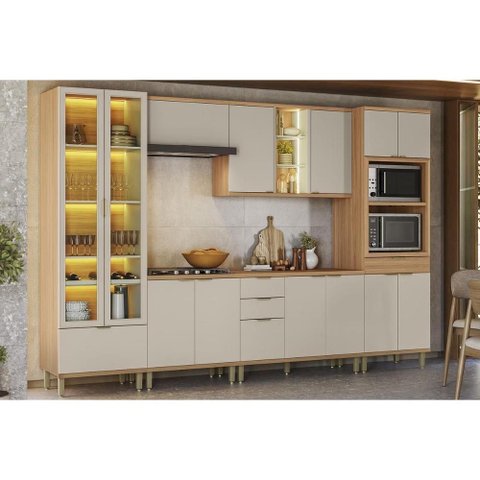 Cozinha Modulada 6 Peças 13 Portas Bless CZ672 Off Linea