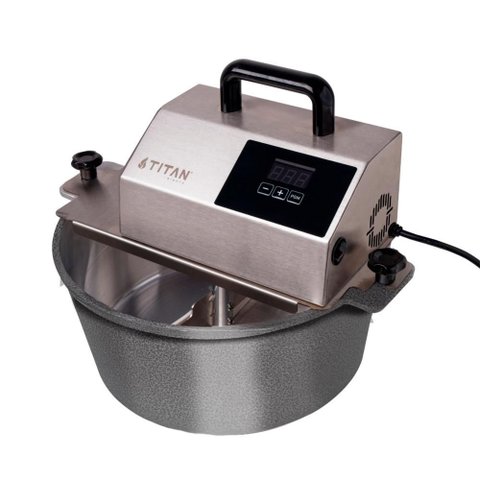 Misturador Elétrico Titan Preto 10 Litros com Visor Eletrônico Bivolt