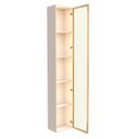Ver imagem 5 de Painel para TV até 84 Polegadas Ripado com LED e Vidro Reflecta 100% 100% MDF 219CMX269CM Vitoria Regia Yescasa Off White