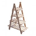 Ver imagem 2 de Porta Objetos Suspenso Piramide 4 Prateleiras Pinus