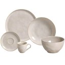 Ver imagem 1 de Aparelho de Jantar 20 Peças Porto Brasil Cerâmica Bio Latte Off White Stoneware Mesa Posta