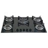 Fogão Cooktop 5 Bocas Tripla Chama Preto Chamalar - 2