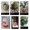 Ver mais imagens de Suporte para Vaso de Planta Redondo com Rodinhas Gel Silicone 20cm