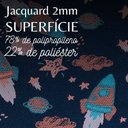 Ver imagem 3 de Tapete Infantil Astronauta Foguete 1.00x1.50 Antidrrapante