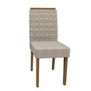 Ver imagem 5 de Kit 08 Cadeiras de Jantar Jasmin Veludo Linho Tl13 - D'rossi