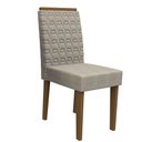 Ver imagem 4 de Kit 08 Cadeiras de Jantar Jasmin Veludo Linho Tl13 - D'rossi