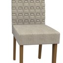 Ver imagem 3 de Kit 08 Cadeiras de Jantar Jasmin Veludo Linho Tl13 - D'rossi