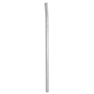Canudo De Aço Inox Reutilizável Sustentável Reto 6,3mm 19cm