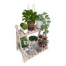 Estante2 Prateleiras de Maderia Natural Livros Quarto - 3