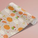 Ver imagem 3 de Papel de Parede Infantil - Abóbora Arte Destaque 2 Metros