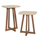 Ver imagem 4 de Conjunto Mesa Lateral Canada - Off White