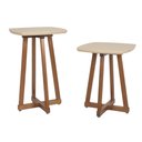 Ver imagem 3 de Conjunto Mesa Lateral Canada - Off White