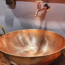 Ver imagem 2 de Torneira de Cobre Parede Simples Lavatório Banheiro Cozinha