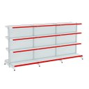 Ver imagem 1 de Gondola Centro 142 Amapa Flex Kit 3 Metros Branco Pe Vm - Amapá