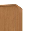Ver imagem 6 de Guarda-Roupa Loop 4 Portas e 3 Gavetas - Lopas Amêndoa Clean