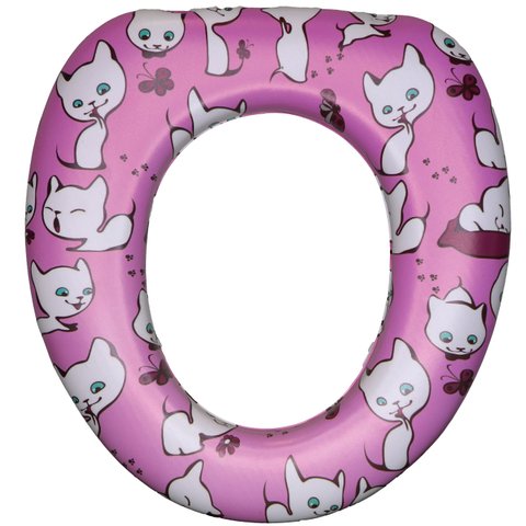 Assento Redutor para Vaso Sanitário Desfralde de Bebê Troninho Lorben Estampas Sortidas