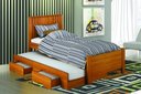 Ver imagem 3 de Cama Solteiro com Auxiliar 2 Gav Milano Cinamomo