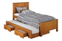 Ver imagem 1 de Cama Solteiro com Auxiliar 2 Gav Milano Cinamomo
