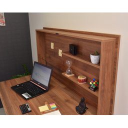 Mesa Home Office Escrivaninha Retrátil Noronha - 3