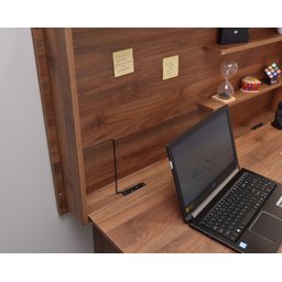 Mesa Home Office Escrivaninha Retrátil Noronha - 5