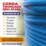 Corda Trançada Pe Virgem S/alma C/aprox. 301 Metros - Preto 6mm - 3