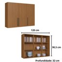 Ver imagem 3 de Cozinha Modulada sem Tampo Indekes Imperial 5 Peças Freijo/camurça