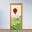 Ver imagem 2 de Adesivo de Porta - Paisagem Infantil 1