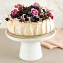 Ver imagem 2 de Boleira Minimalista em Cerâmica Branca Esmaltada - 20cm