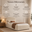 Ver imagem 5 de Cama Montessoriana Infantil Lina Divani Luxo Madeira Reforçada Espuma D-20 L