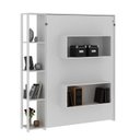 Ver imagem 3 de Cama Retratil De Parede Casal CM8014 Branco Tecno Mobili