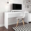 Ver imagem 2 de Kit Escritório com Mesa Balcão 2 Portas e Estante 5 Nichos Cor:branco
