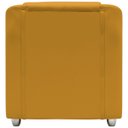 Ver imagem 3 de Poltrona Decorativa Mila Confortável para Sala Recepção Manicure Barbearia Consultório Pés Cromado