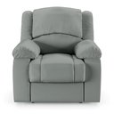 Ver imagem 2 de Poltrona do Papai Reclinável Sala de Cinema Madrid Power Elétrica USB PU Cinza G23 Gran Belo
