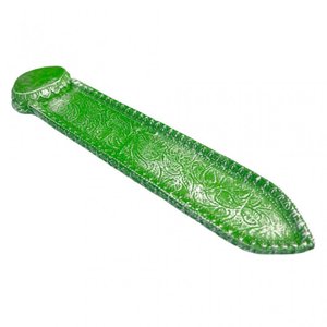 Incensário Régua 23 Cm Universal em Resina - Selecione a Cor:verde Claro