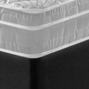 Ver imagem 7 de Cama Box Viúva Preto + Colchão Hanover Orthopedic 128cm