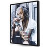Quadro Decoração Quarto Moderno Albert Einstein Tatuagem - 1