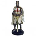 Ver imagem 2 de Estatueta Sala Quarto Geek Guerreiro Templário Resina 23x10
