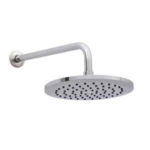 Ducha Chuveiro Redondo de Parede Macaé Pingoo.casa - Prata