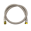 Ver imagem 1 de Mangueira para Gás Encanado Flexível Malha de Aço:3 Metros