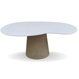 Mesa de Jantar Cone Orgânica Bean 244x137cm Modelar Art Moveis - 2