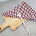 Ver imagem 7 de Jogo 6 Garfos Trinchantes 24cm Churrasco Inox Cortar Carne C