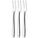 Ver imagem 1 de Jogo 6 Garfos Trinchantes 24cm Churrasco Inox Cortar Carne C
