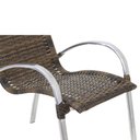 Ver imagem 3 de Cadeira em Alumínio Garden para Área Varanda Piscina Trama