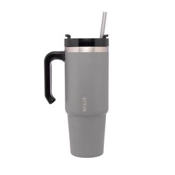 Caneca Térmica Wolff SlimTerm Dupla Parede Cinza 890ml - 3