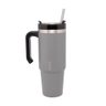 Caneca Térmica Wolff SlimTerm Dupla Parede Cinza 890ml - 2