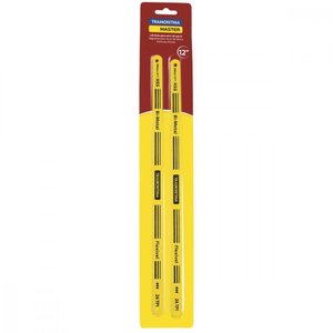 Conjunto de Lâminas para Arco Serra 12´´ 24 Dentes 2 Peças