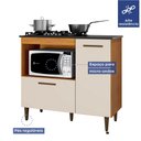 Ver imagem 5 de Balcão 2 Portas para Cooktop 4 Bocas Zurique Kaiki Móveis