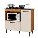 Ver imagem 2 de Balcão 2 Portas para Cooktop 4 Bocas Zurique Kaiki Móveis