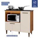 Ver imagem 4 de Balcão 2 Portas para Cooktop 4 Bocas Zurique Kaiki Móveis